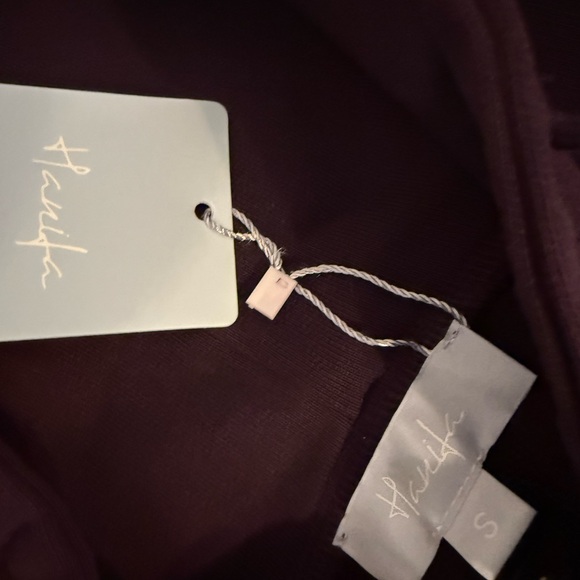 Hanifa Deep Purple Flare two piece sweatsuit - Picture 2 of 6